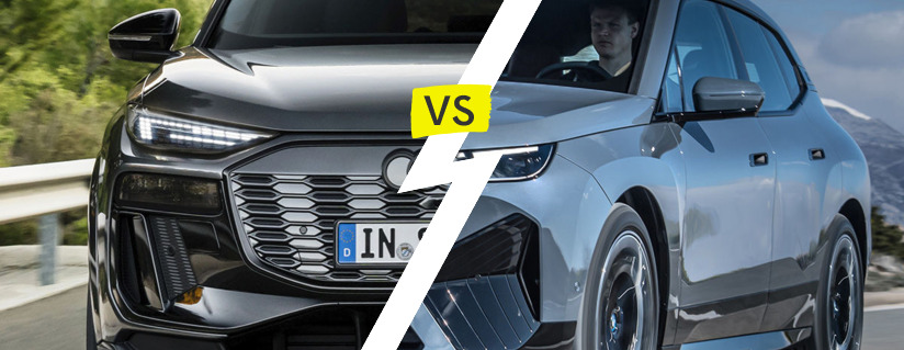 Audi Q6 e-tron 2024 contro BMW iX 2021: Un duello elettrico