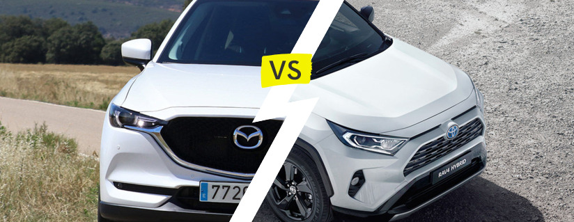 Mazda CX-5 2017 vs. Toyota RAV4 2018: Un confronto tra due generazioni di SUV