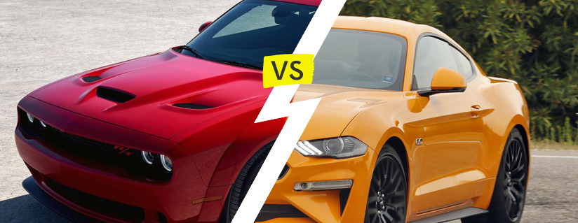 Der ultimative Vergleich: Dodge USA Challenger (2018-2022) vs. Ford Mustang (2024)
