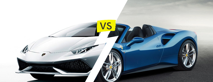Lamborghini Huracan 2014-2024 contre Ferrari 488 2015-2021 : Un duel ultime