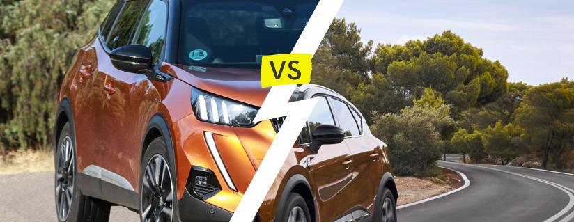 Comparaison : Peugeot 2008 (2020-aujourd'hui) vs. Renault Captur (2019-2020)