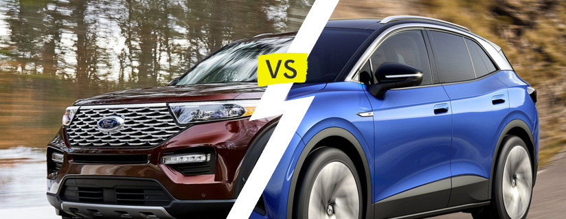 Ford Explorer 2024 gegen VW ID.4 2020: Der ultimative Vergleich der Generationen
