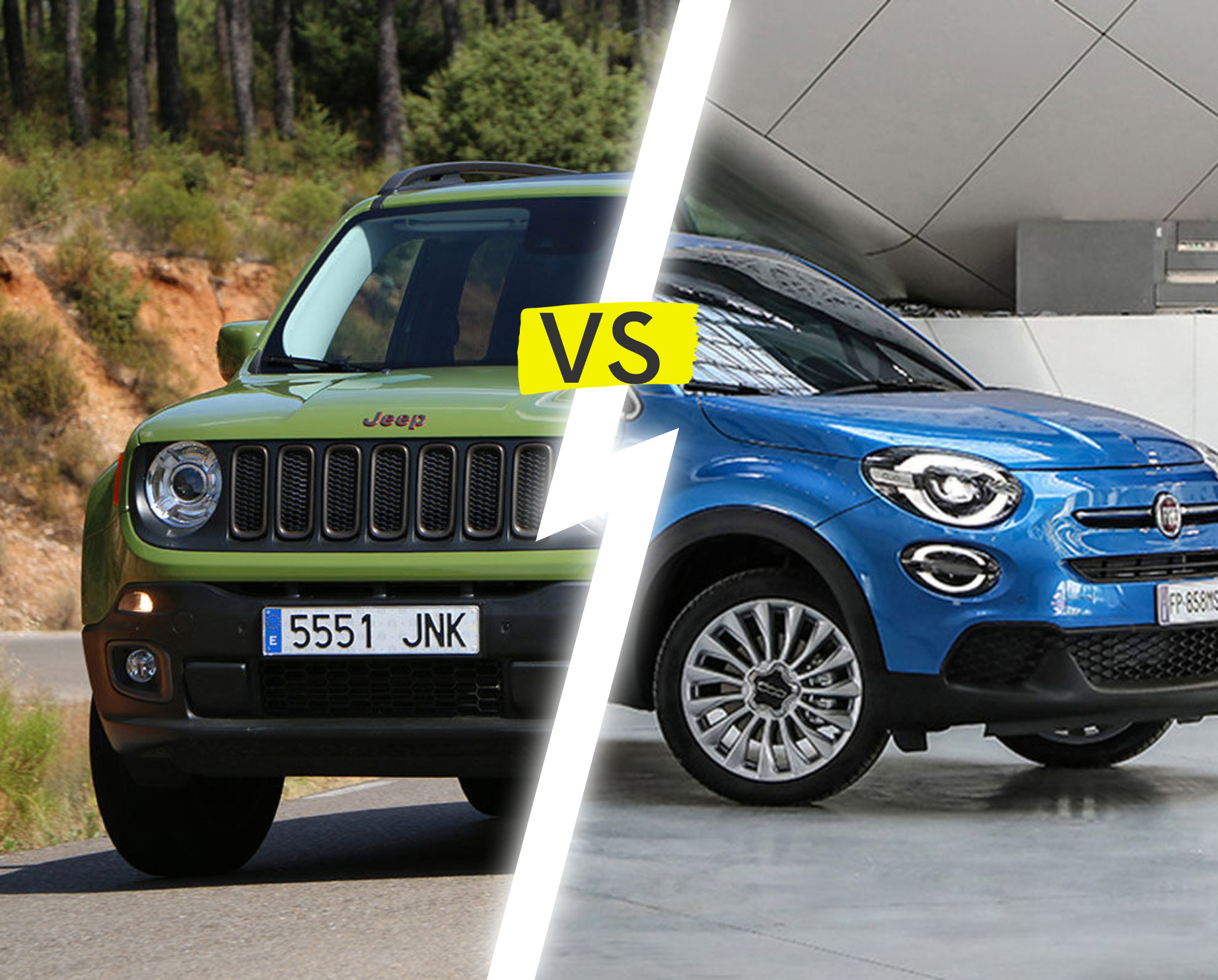 Jeep Renegade 2014–2021 vs Fiat 500X 2014–Presente: Il confronto definitivo