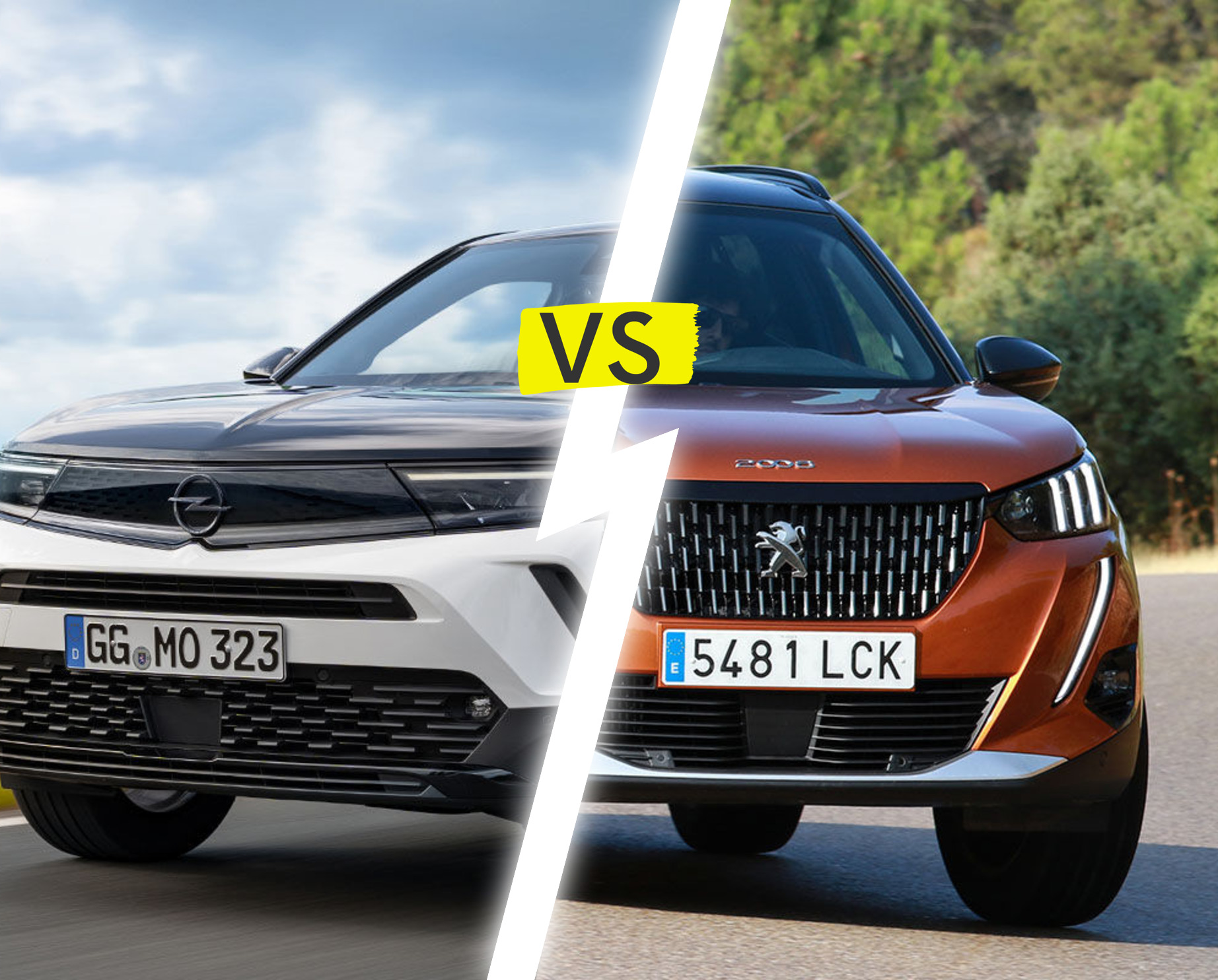 Confronto: Opel Mokka 2020 - Oggi vs. Peugeot 2008 2020 - Oggi
