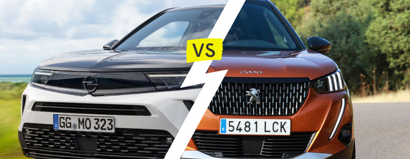Comparaison : Opel Mokka 2020 - Aujourd'hui vs. Peugeot 2008 2020 - Aujourd'hui
