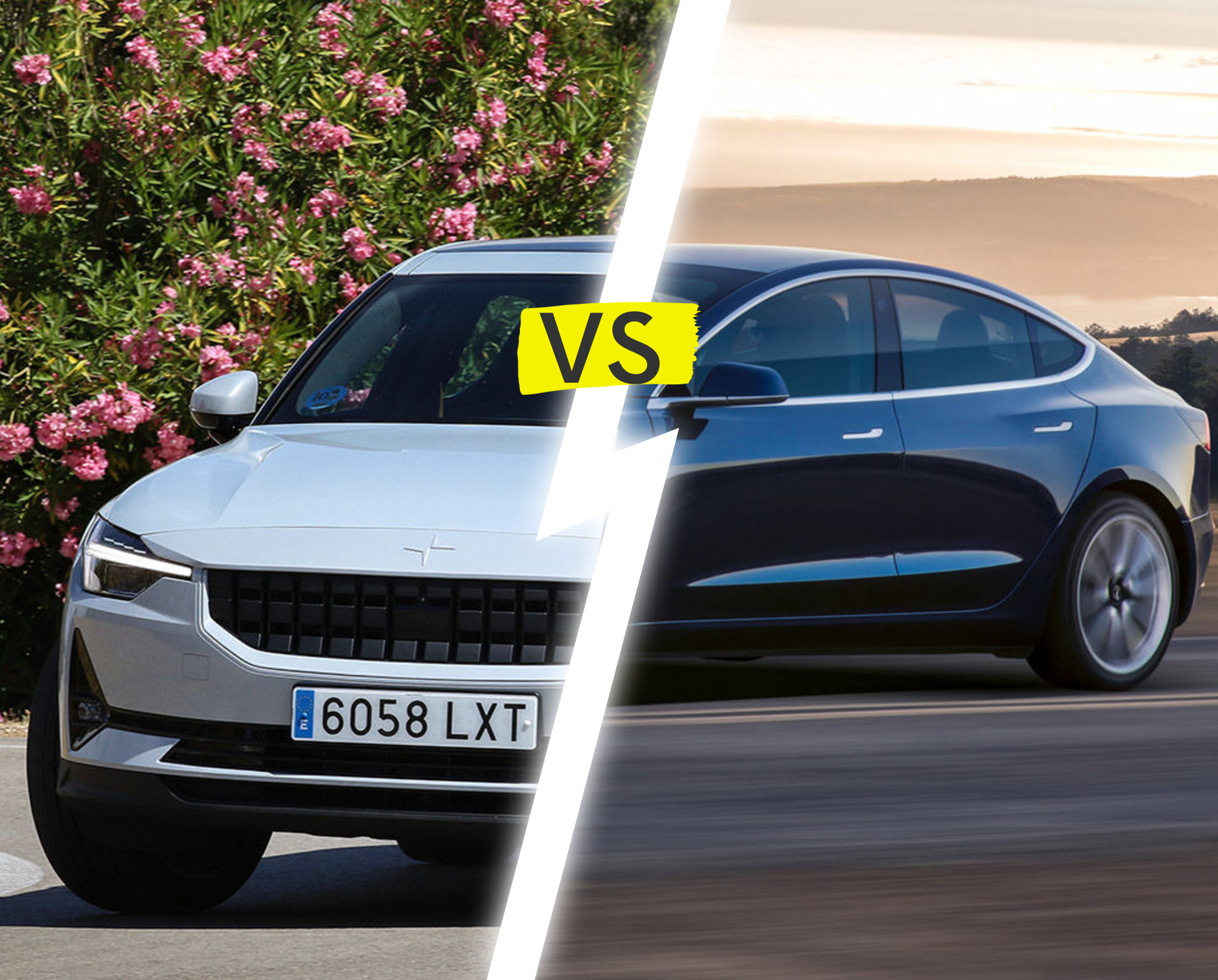 Polestar 2 2020-Oggi vs. Tesla Model 3 2019-Oggi: Un confronto tra i rivali elettrici
