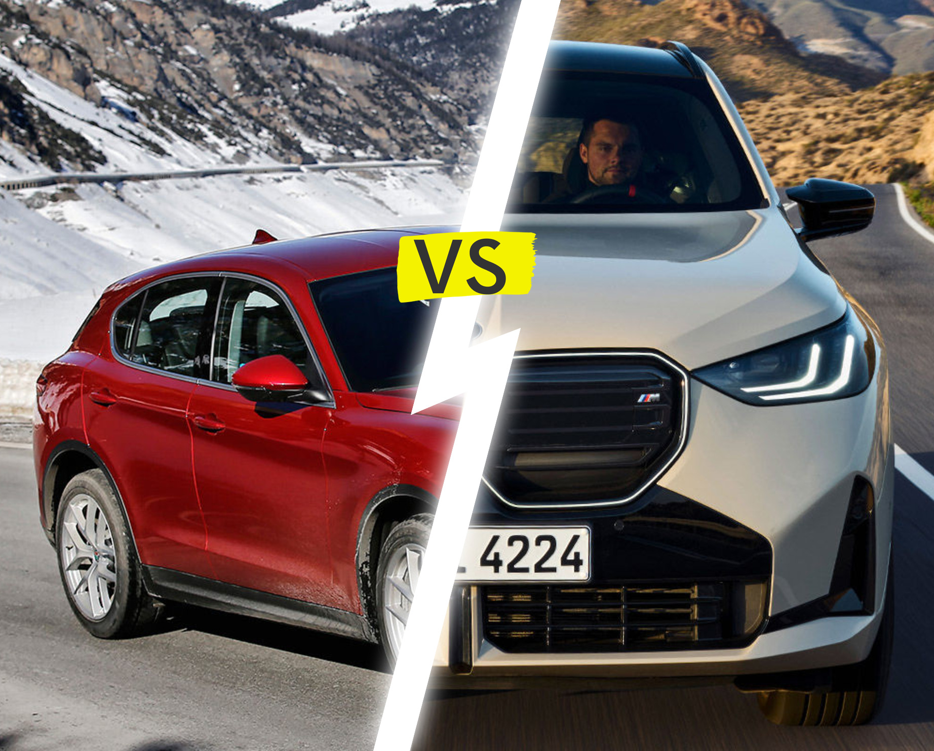 Alfa Romeo Stelvio 2017 vs. BMW X3 2024 : Un duel de générations