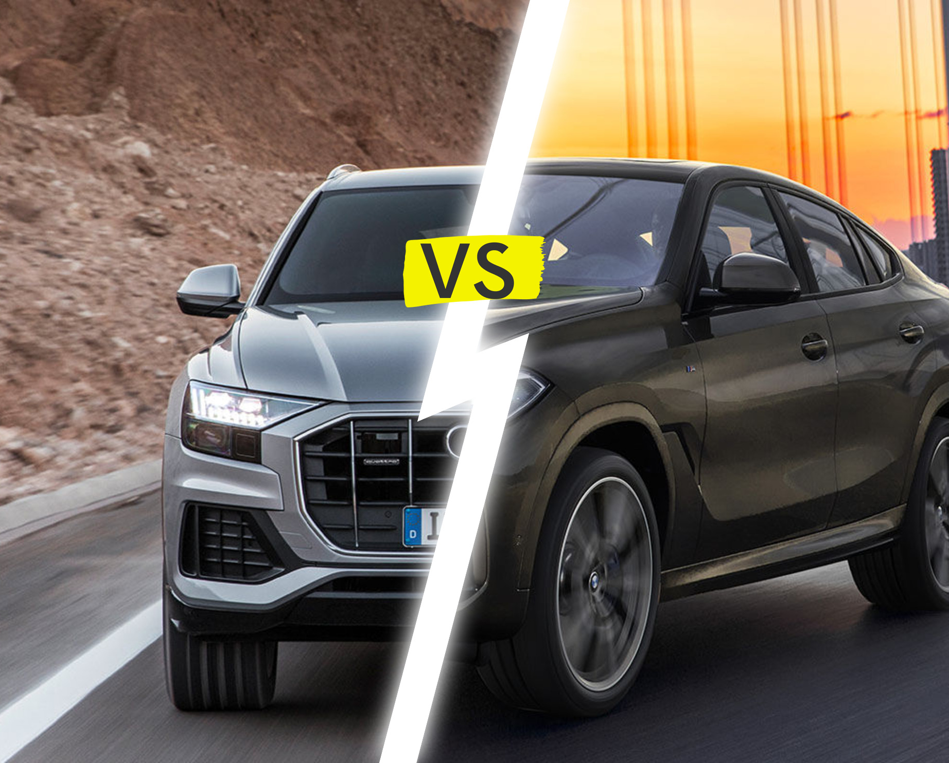 Audi Q8 2018 vs. BMW X6 2019 : Le comparatif SUV ultime