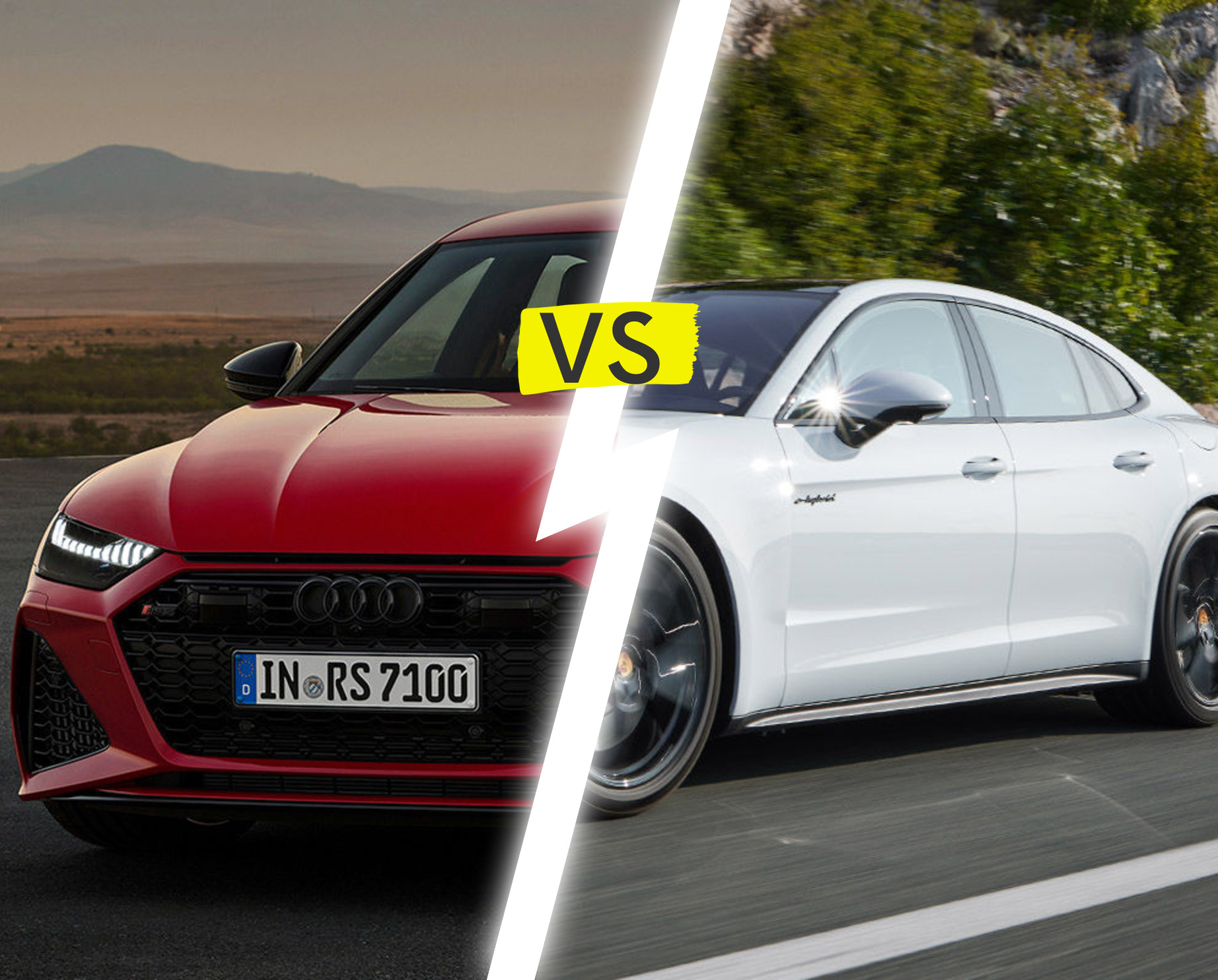 Audi RS7 2019 a oggi vs. Porsche Panamera 2024 a oggi: Il confronto definitivo