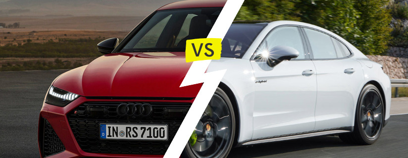 Audi RS7 2019 a oggi vs. Porsche Panamera 2024 a oggi: Il confronto definitivo