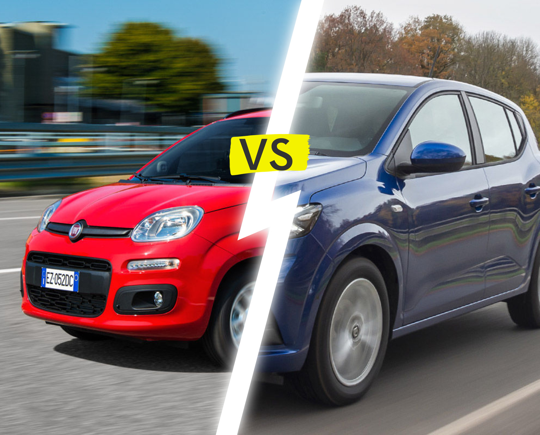 Comparaison Fiat Panda (2012-aujourd'hui) vs. Dacia Sandero (2020-aujourd'hui) : Un duel générationnel