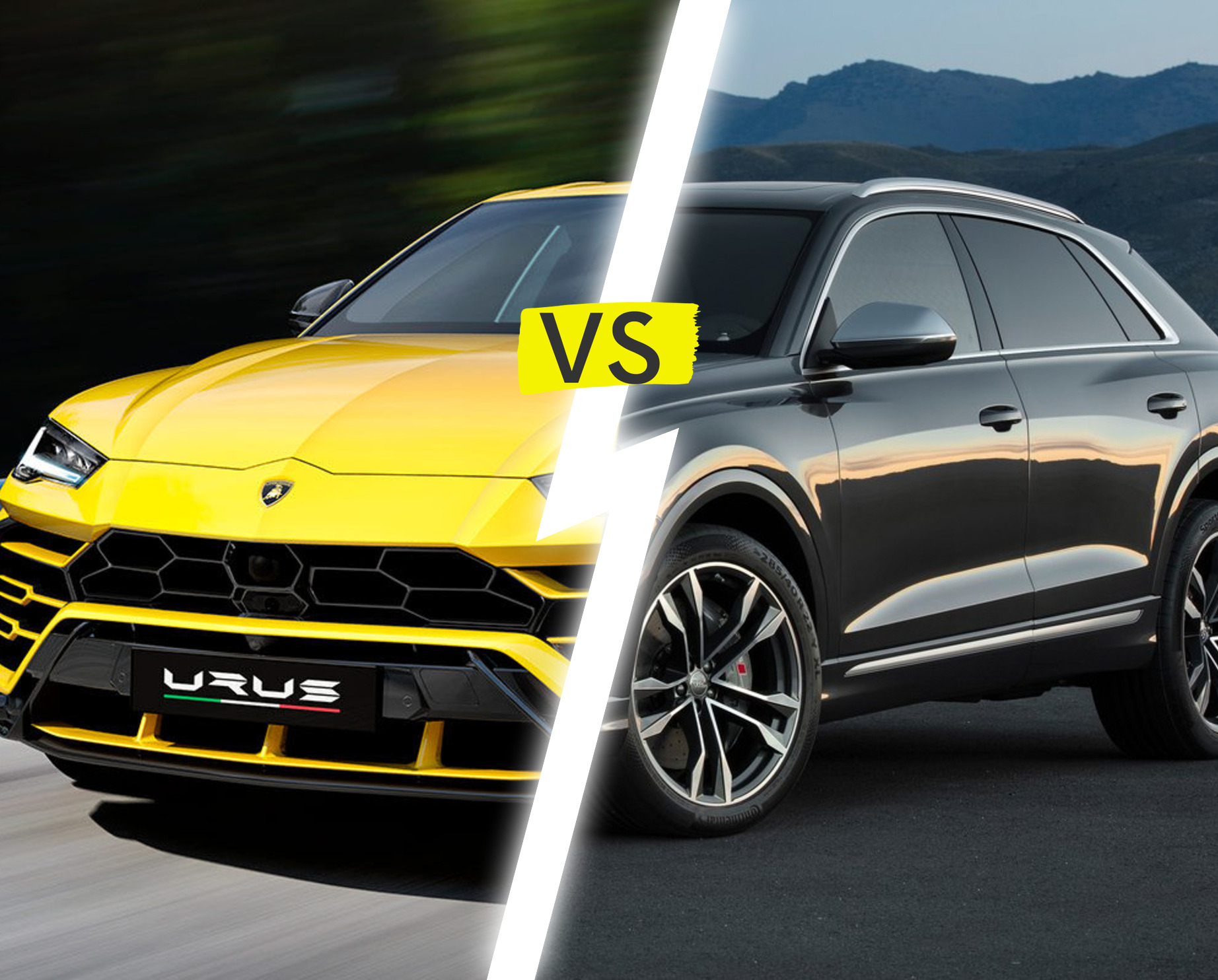 Lamborghini Urus contre Audi SQ8/RS Q8 : La comparaison ultime