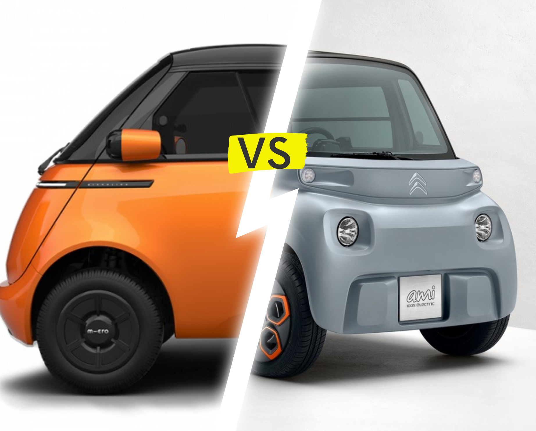 Microlino 2022 gegen Citroën Ami 2023: Ein Vergleich der Elektro-Mikromobile