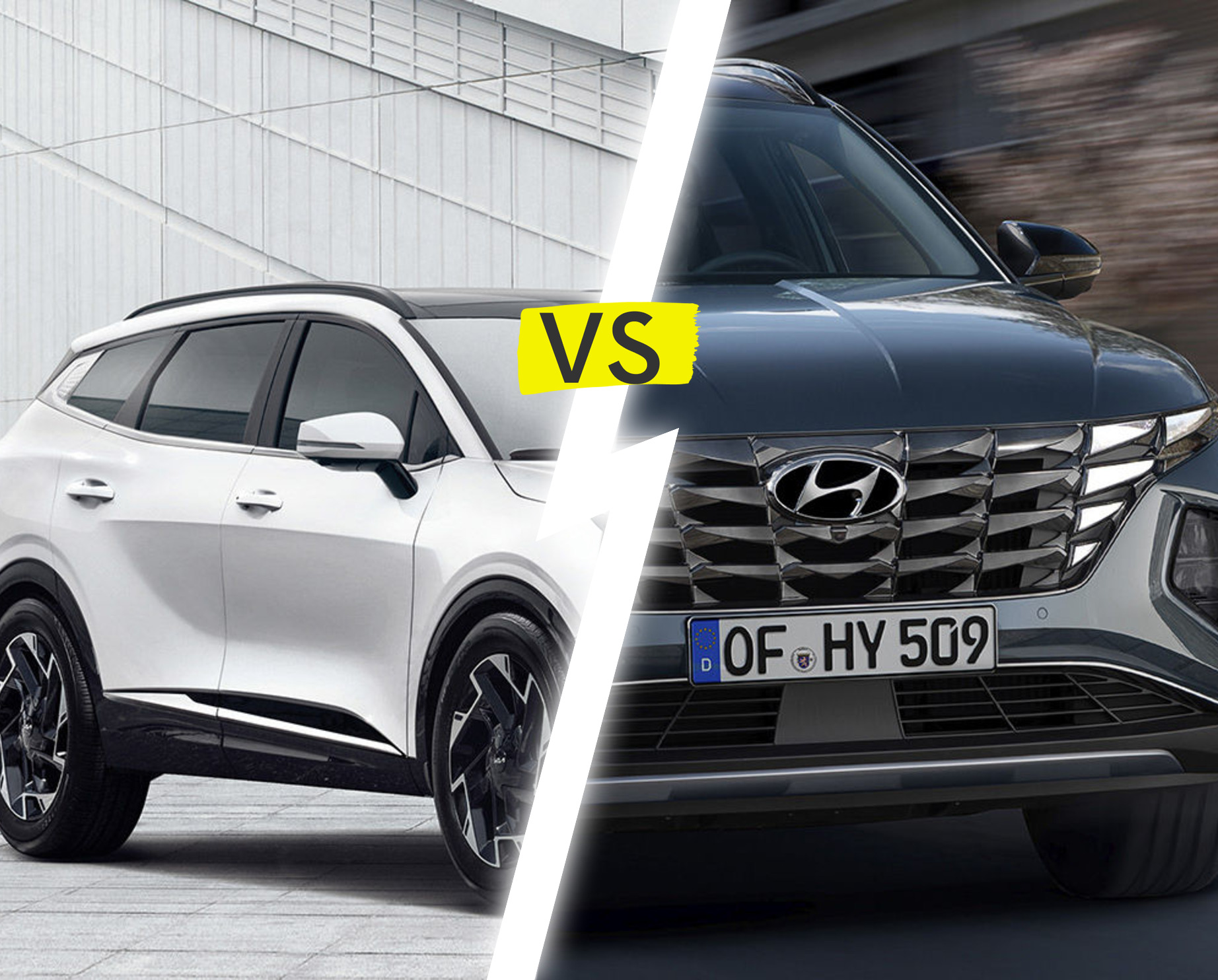 Confronto: KIA Sportage 2021 - Contro - Hyundai Tucson 2020