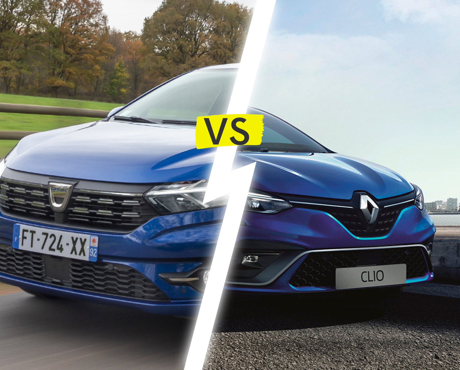 Dacia Sandero 2020 vs. Renault Clio 2019 : Une comparaison des générations