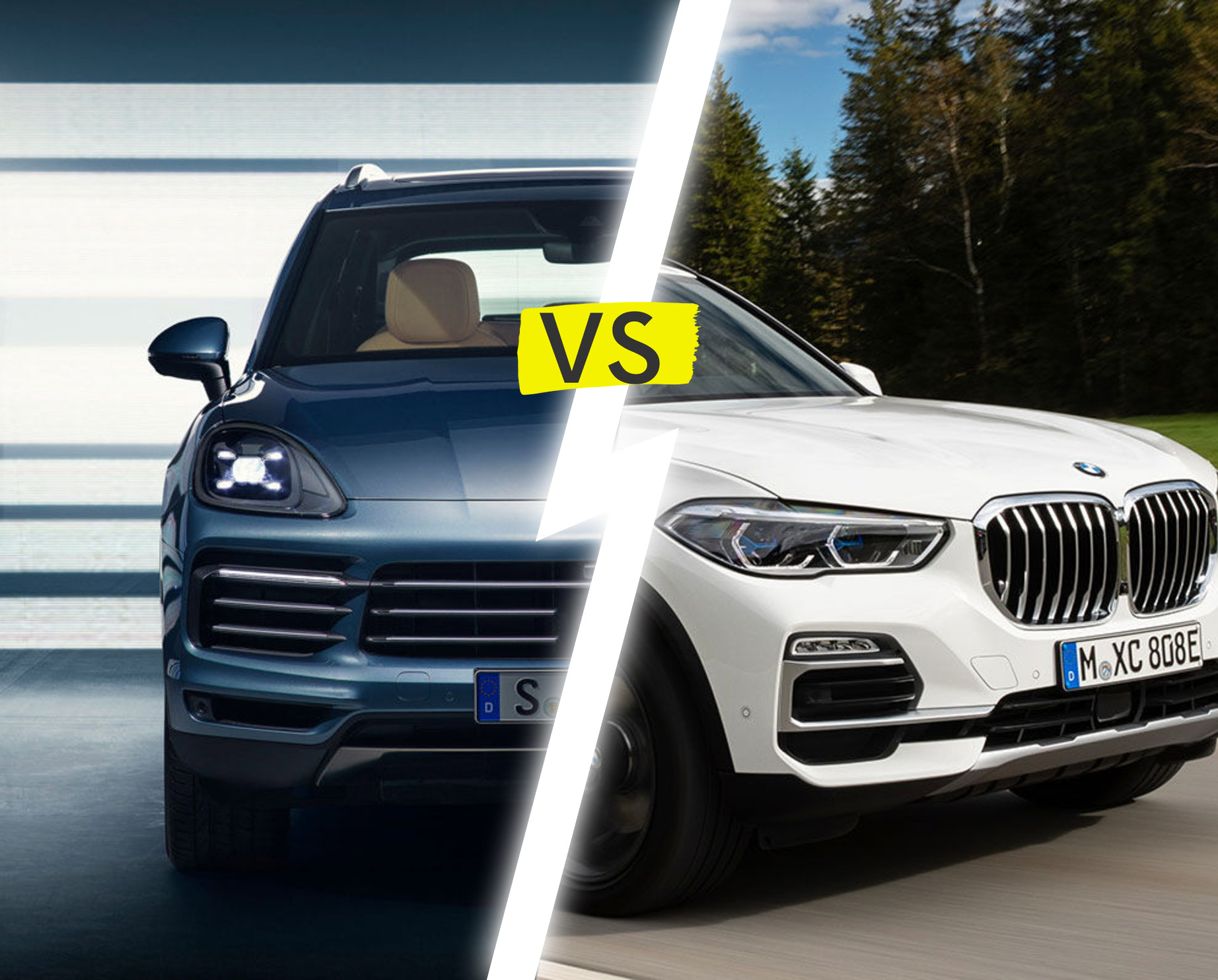 Porsche Cayenne 2017 vs. BMW X5 2018: Die SUV-Generationen im direkten Vergleich