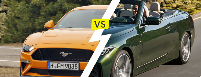 Ford Mustang 2024 vs. BMW 4er Cabrio 2020 – Der ultimative Vergleich
