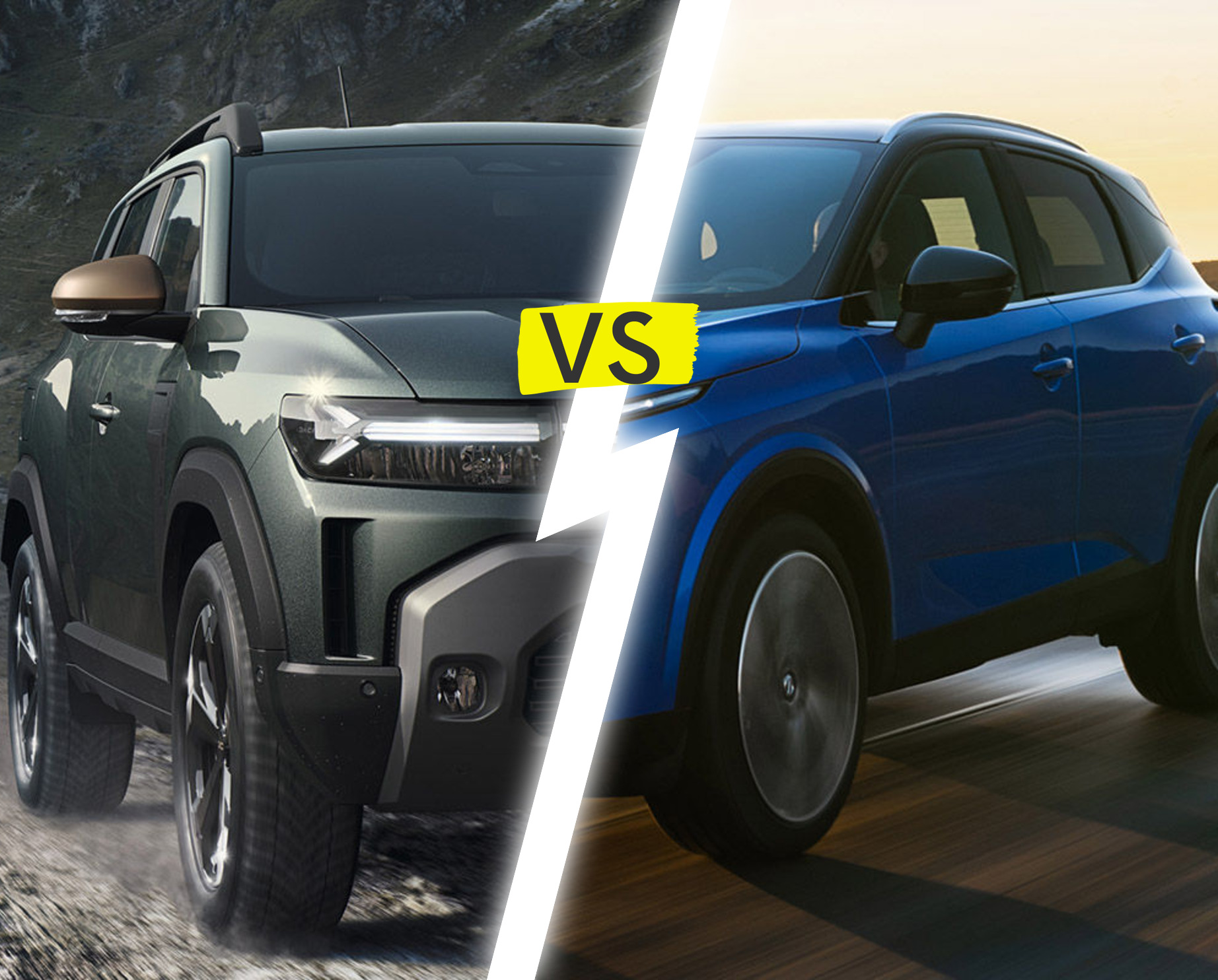 Dacia Duster 2024 contre Nissan Qashqai 2021 : Une comparaison de SUV