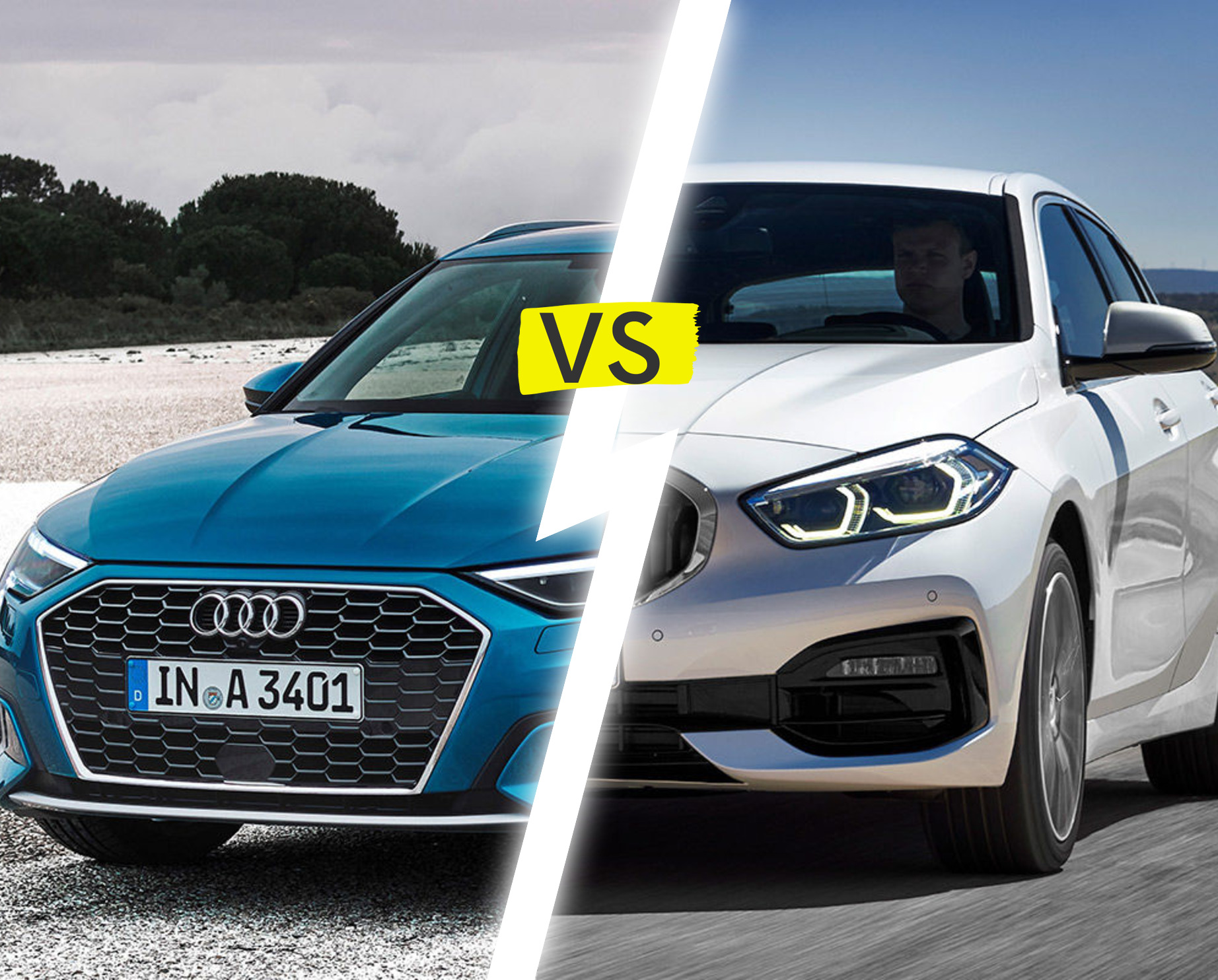 Audi A3 2020 vs. BMW Serie 1 2019: Quale campione compatto convince?