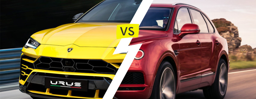 Lamborghini Urus 2018 à Aujourd'hui vs. Bentley Bentayga 2015 à Aujourd'hui : Le Duel des SUV de Luxe