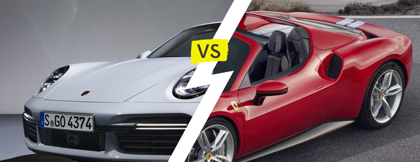 Porsche 911 2020 vs. Ferrari 296 GTS 2024: Un Confronto Epico