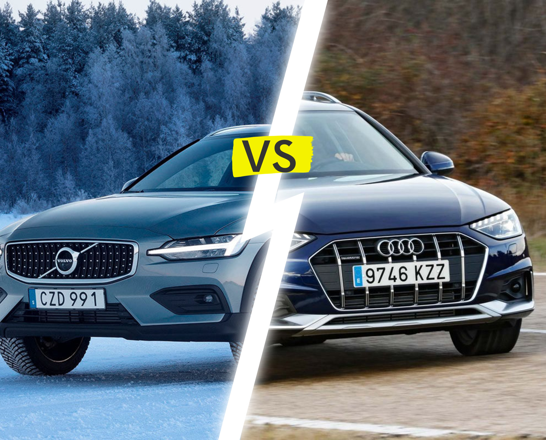 Volvo V60 Cross Country contre Audi A4 Allroad – Comparaison des générations
