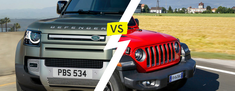 Battle der Geländewagen: Land Rover Defender 2020 vs. Jeep Wrangler 2018